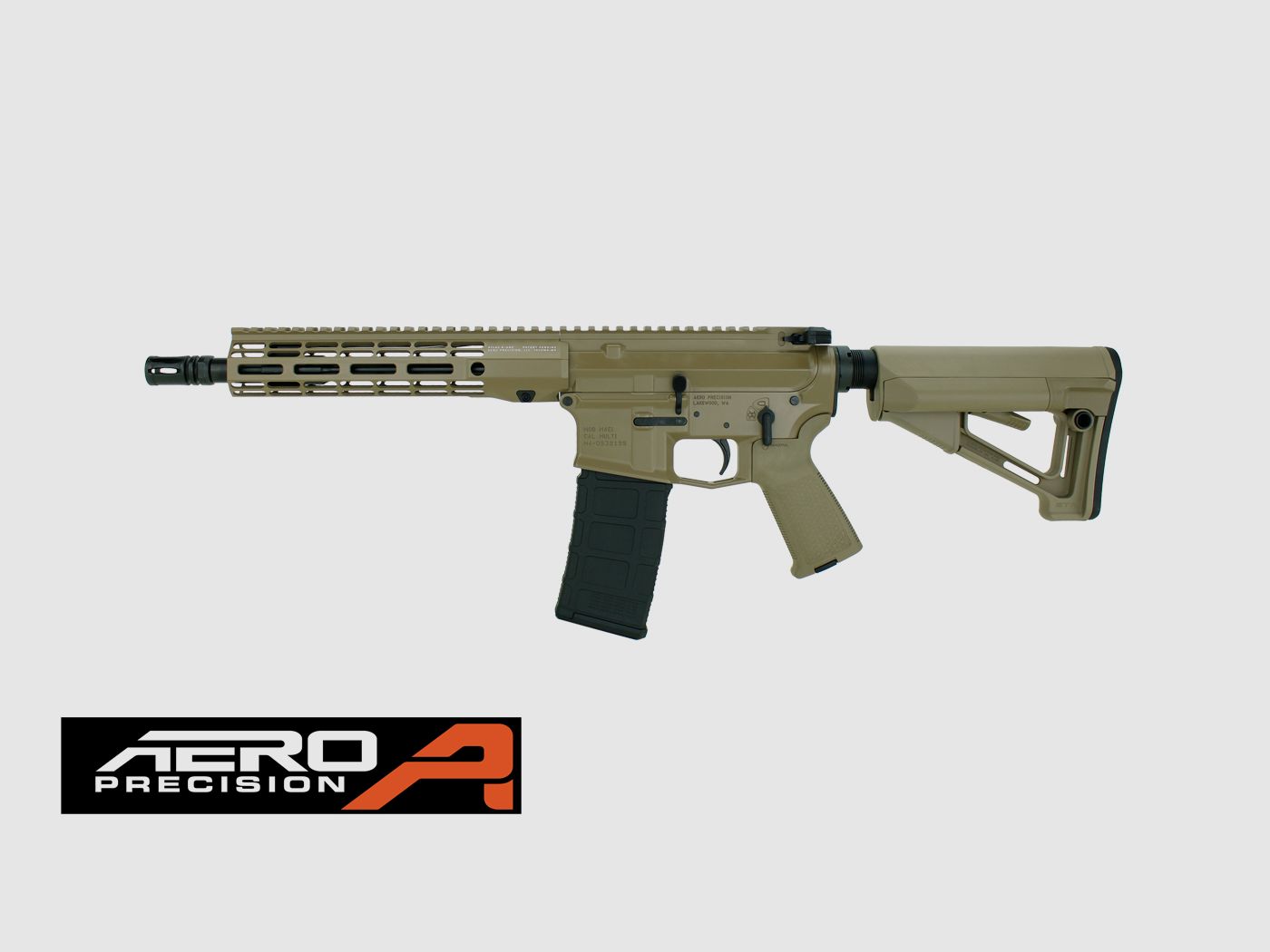 AERO PRECISION M4E1-T PRO Series 5.56 Nato 10.5" FDE, Bild 1 von 7