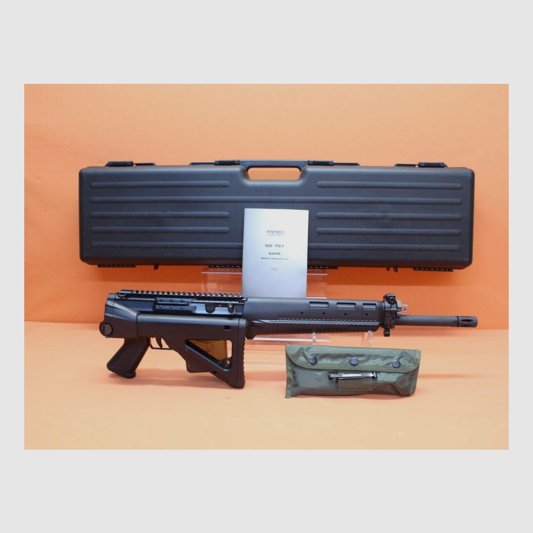 SIG Sauer AG/ SAN Swiss Arms Ha.Büchse .308Win SAN SAPR 751 Sport Long Barrel 4-Pos. Gas-Piston-System SIG 550, 421mm Matchlauf