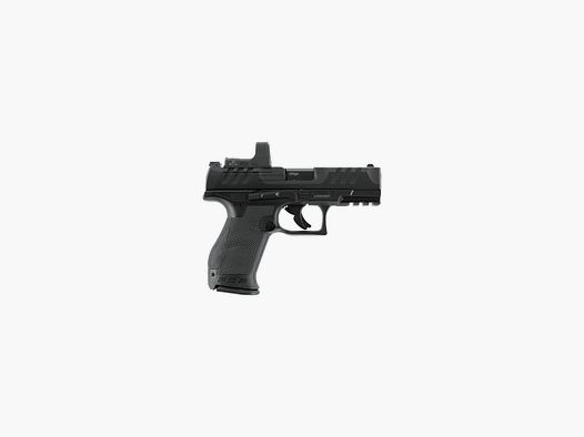 Walther PDP Compact 4" Set CO2 Airsoft Pistole Optics Ready in Schwarz | Umarex