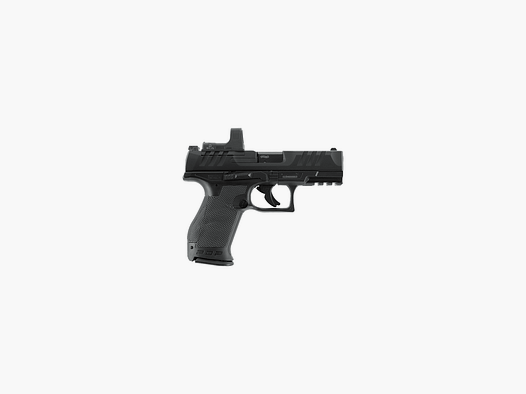 Walther PDP Compact 4" Set CO2 Airsoft Pistole Optics Ready in Schwarz | Umarex