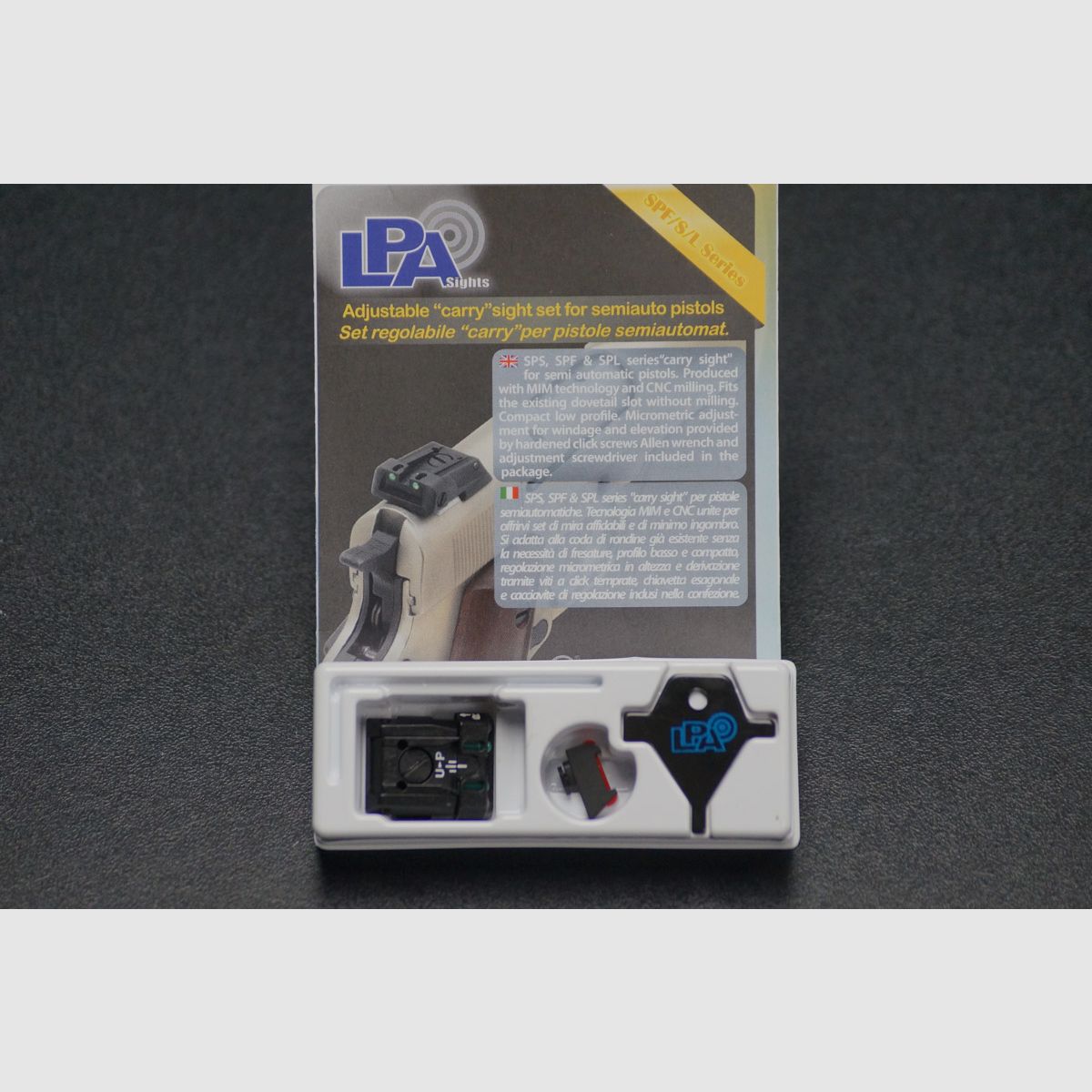 LPA Glock 17-35 Walther PDP Fiber, image 1 sur 2