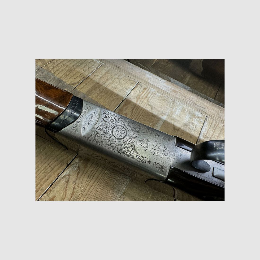USATO – FUCILE SOVRAPPOSTO TRAP – BERETTA S 58 s cal. 12, immagine 7 di 8