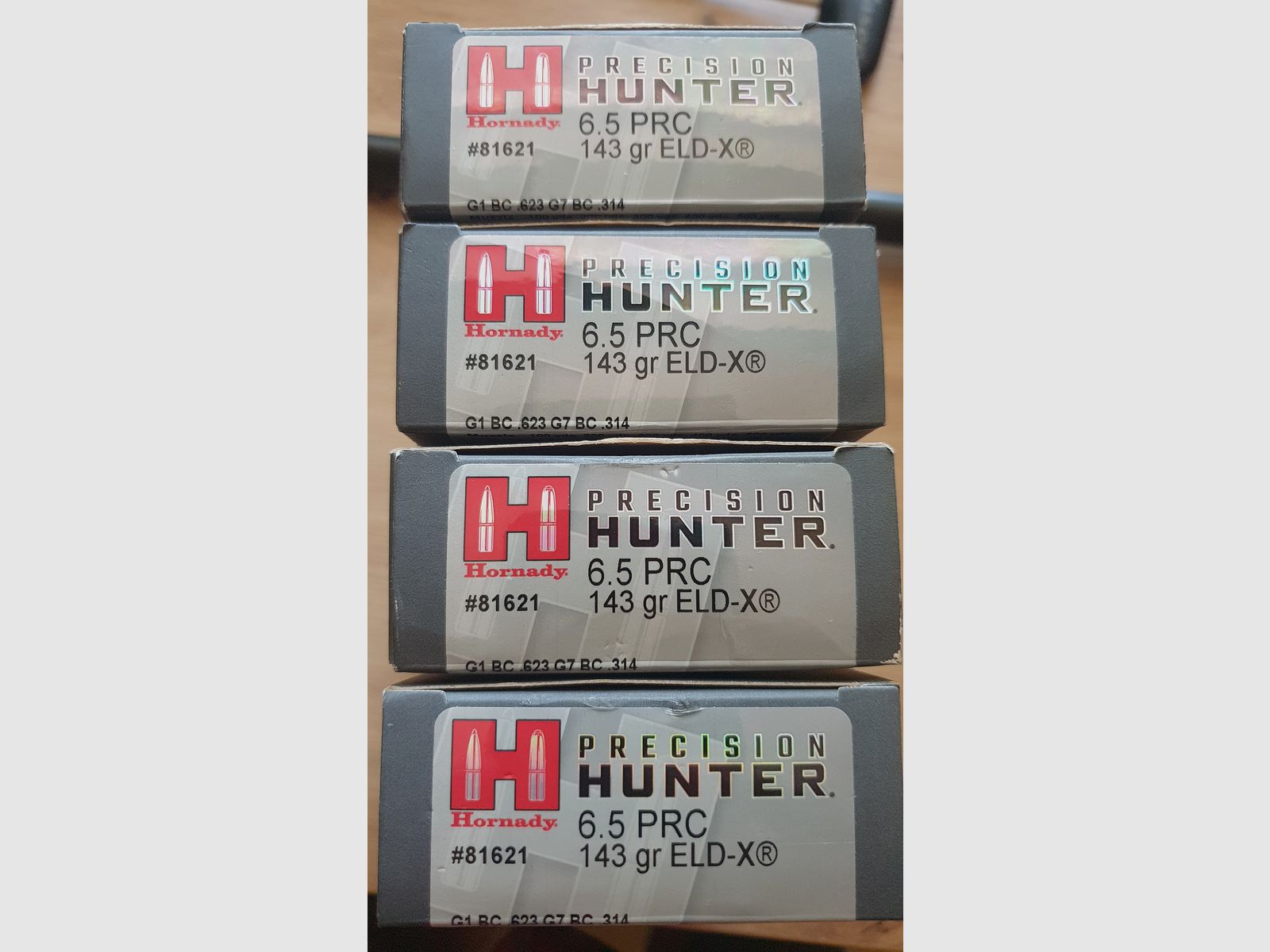 Hornady ELD-X 6,5 PRC 143gr. 9,3g 65 cartouches