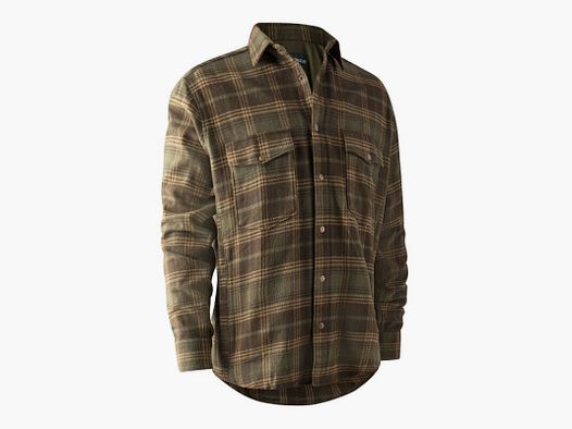 Deerhunter Herren Hemdjacke Noah mit Stormliner Green Check