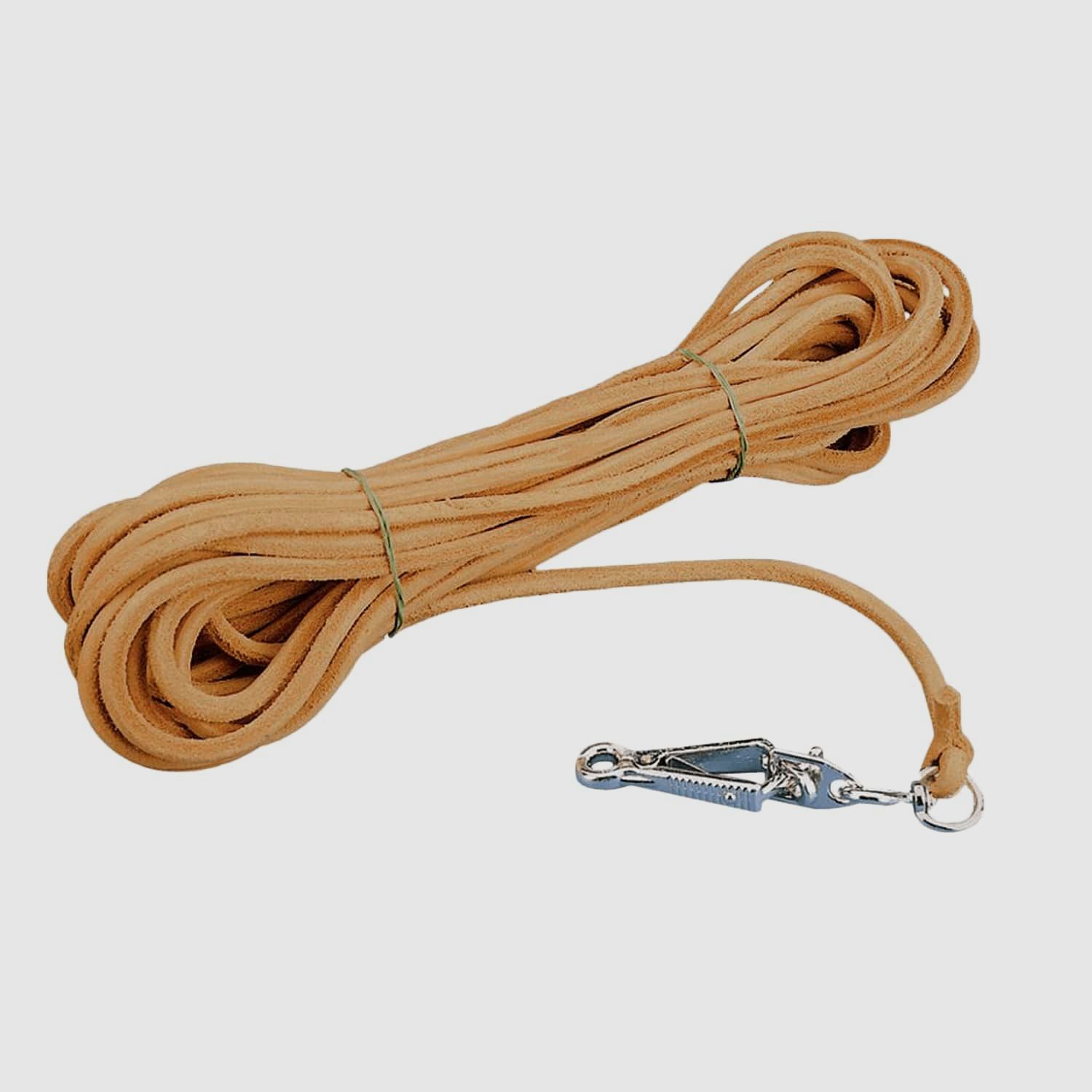 Leren zwemmouw licht, 10m