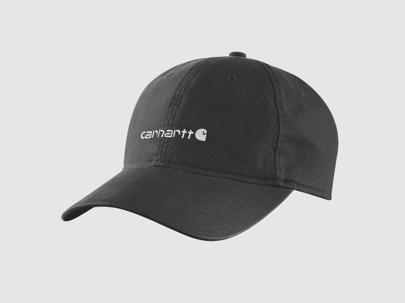 Carhartt Canvas Embroidered Graphic Cap Women Black