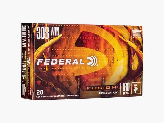 Federal .308 Win 180grs Fusion