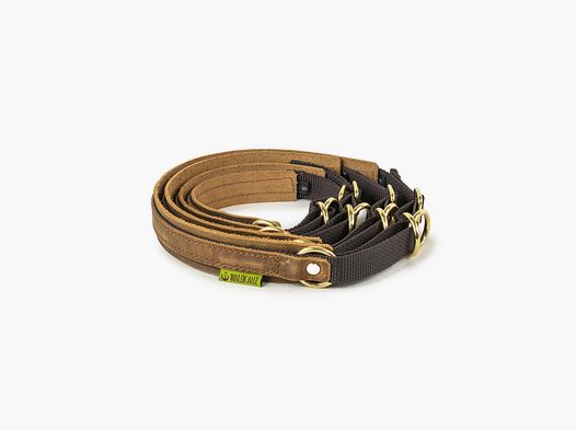 Leash Stop Collar "Bremso", Brown