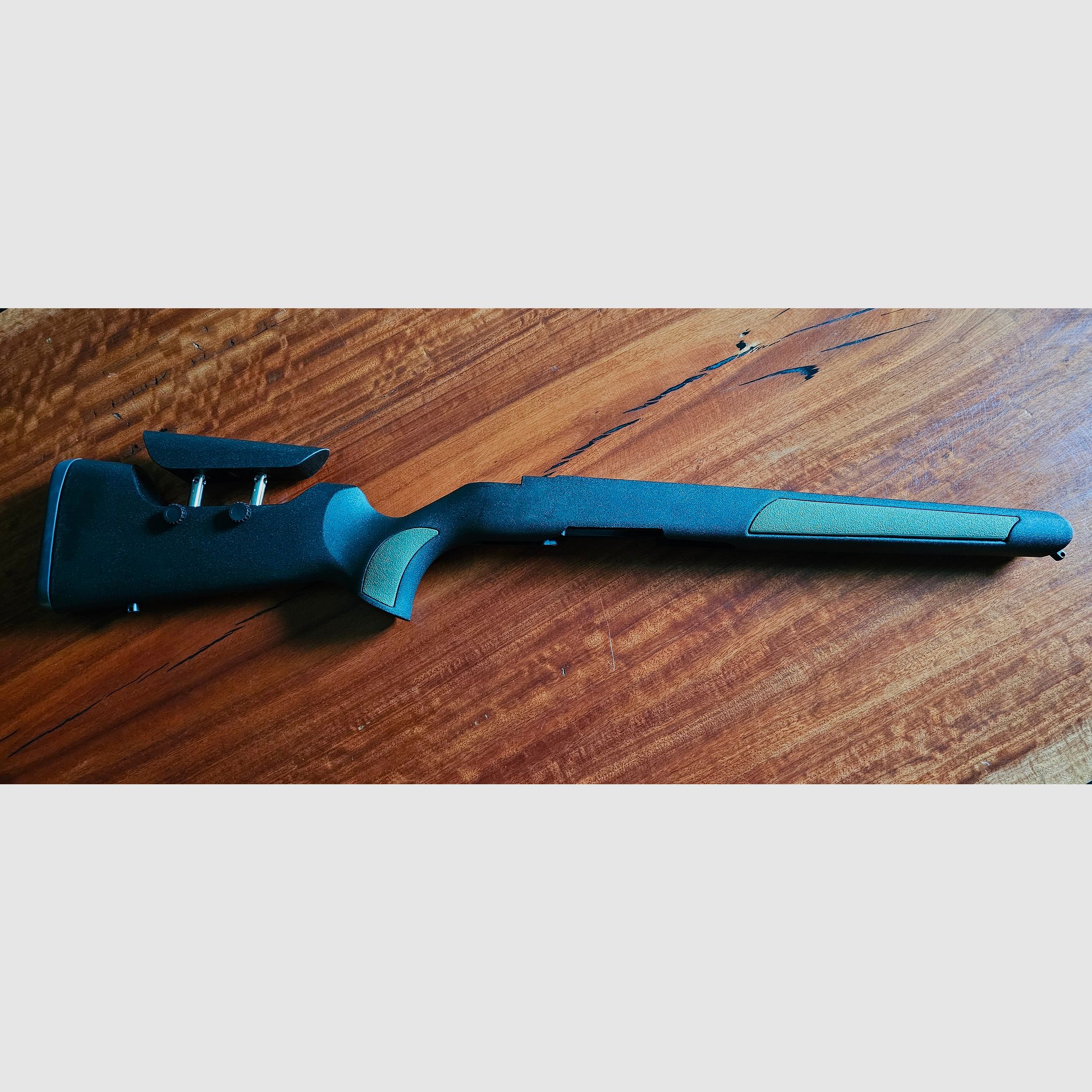 Original Steel Action HS Flex Schaft (verstellbar) – Schwarz/Grün – NEU & UNBENUTZT