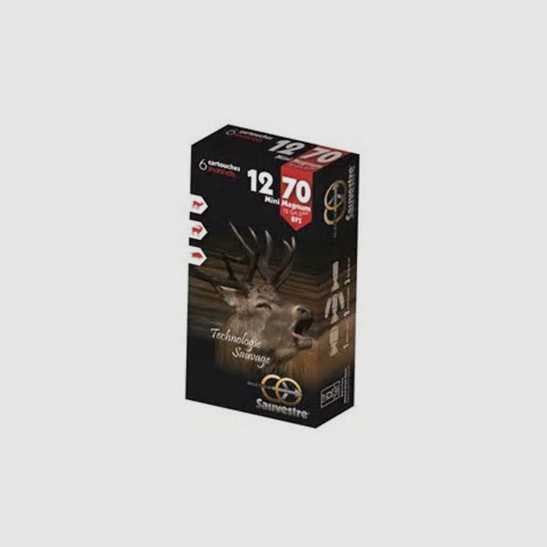 Patronen Sauvestre BFF Mini Mag Kal.12/70 Mini Mag x6