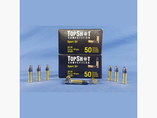 Topshot Competition .22 lfb. Black Edition SV 2,6g/40grs.