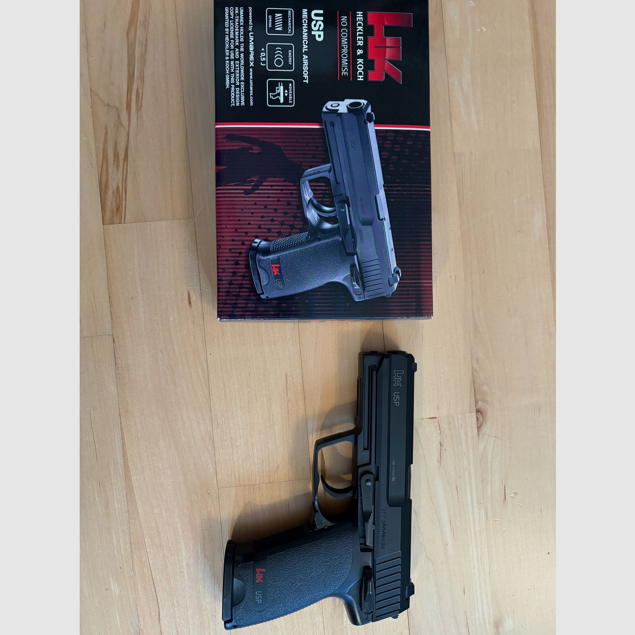 Softair H&K USP Kal. 6mm BB