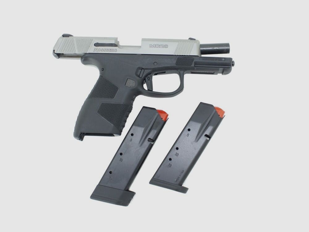 Selbstladepistole MOSSBERG MC2c Manual Safety Stainless Kal. 9mm Luger Mod. 89018, Bild 2 von 2
