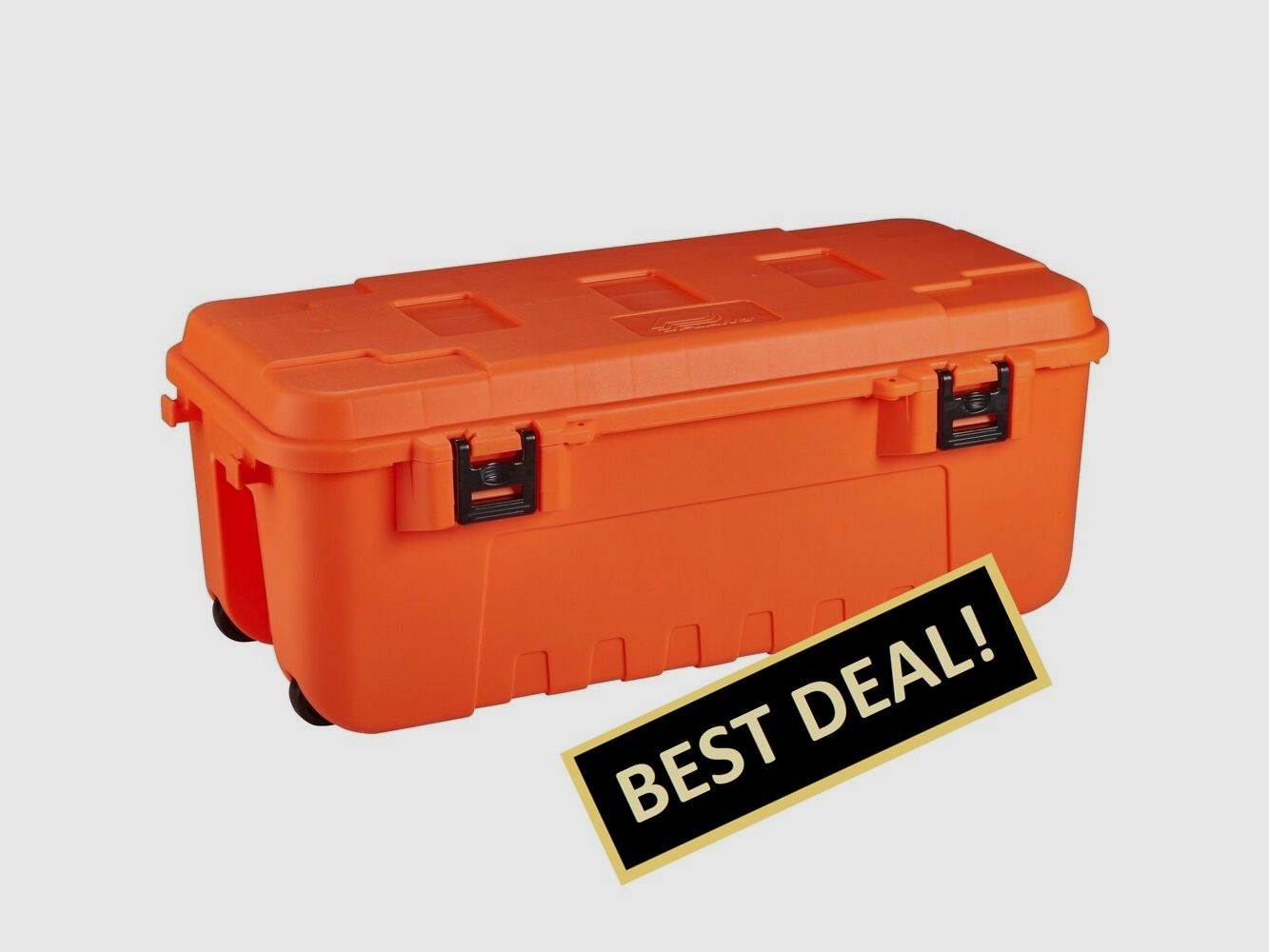 Plano Utensilienbox Sportsman Trunk Farbe Größe L (Maße 96x46x36 cm) - Orange