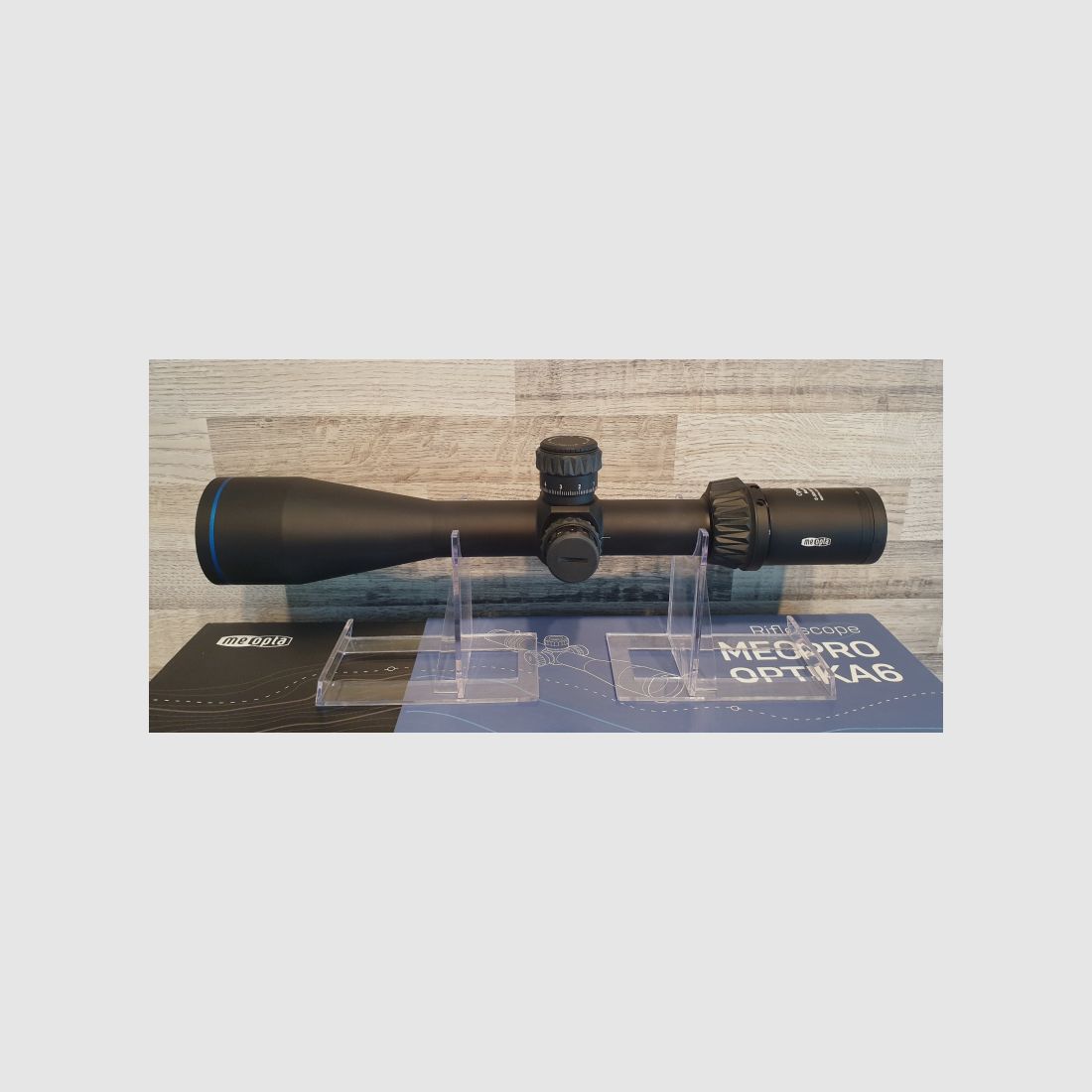 Neuware vom Fachhandel - Long Range Zielfernrohr Meopta OPTIKA6 5-30x56 RD FFP Absehen MilDot-3 LK