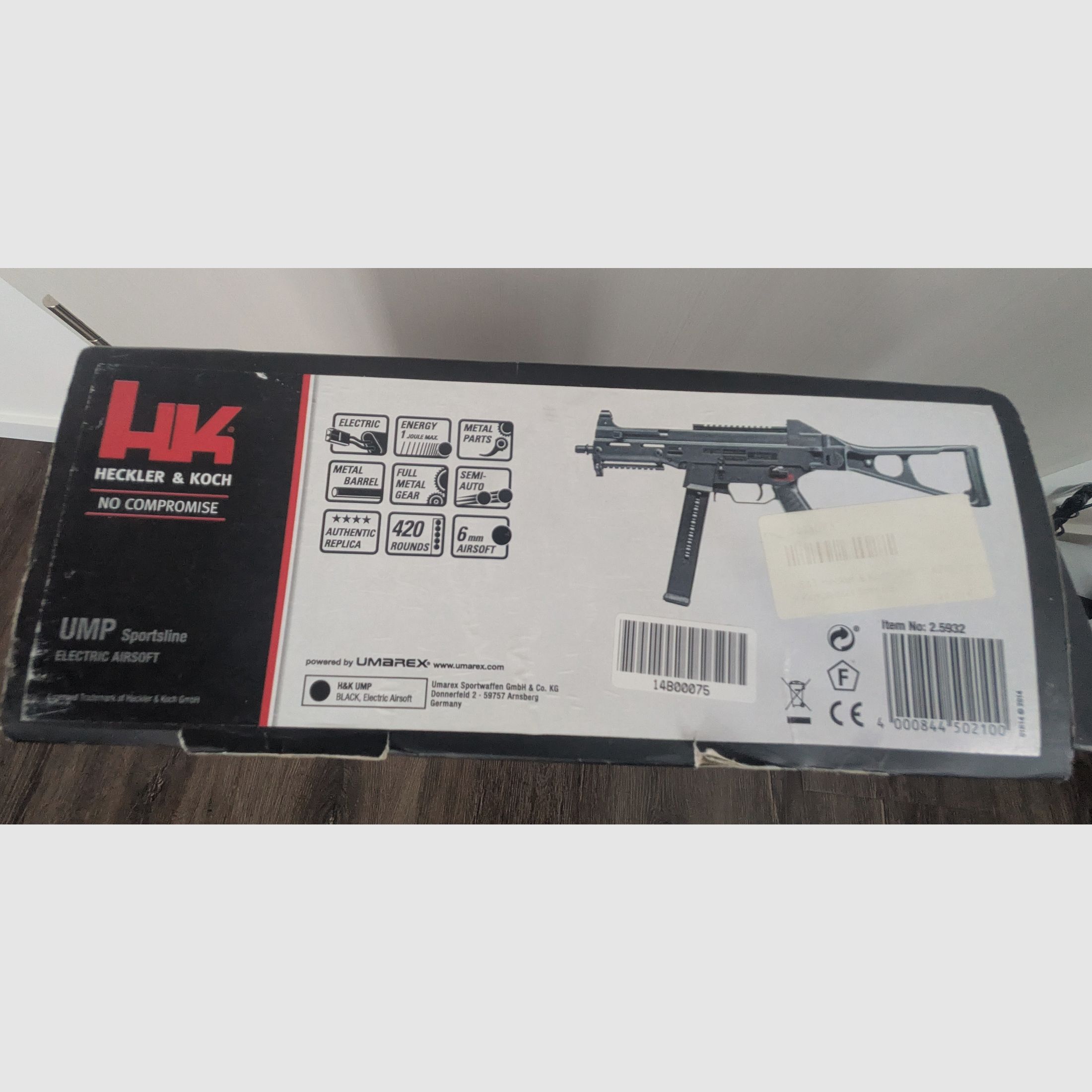 Heckler & Koch UMP Sportsline Eléctrica Airsoft 6 mm