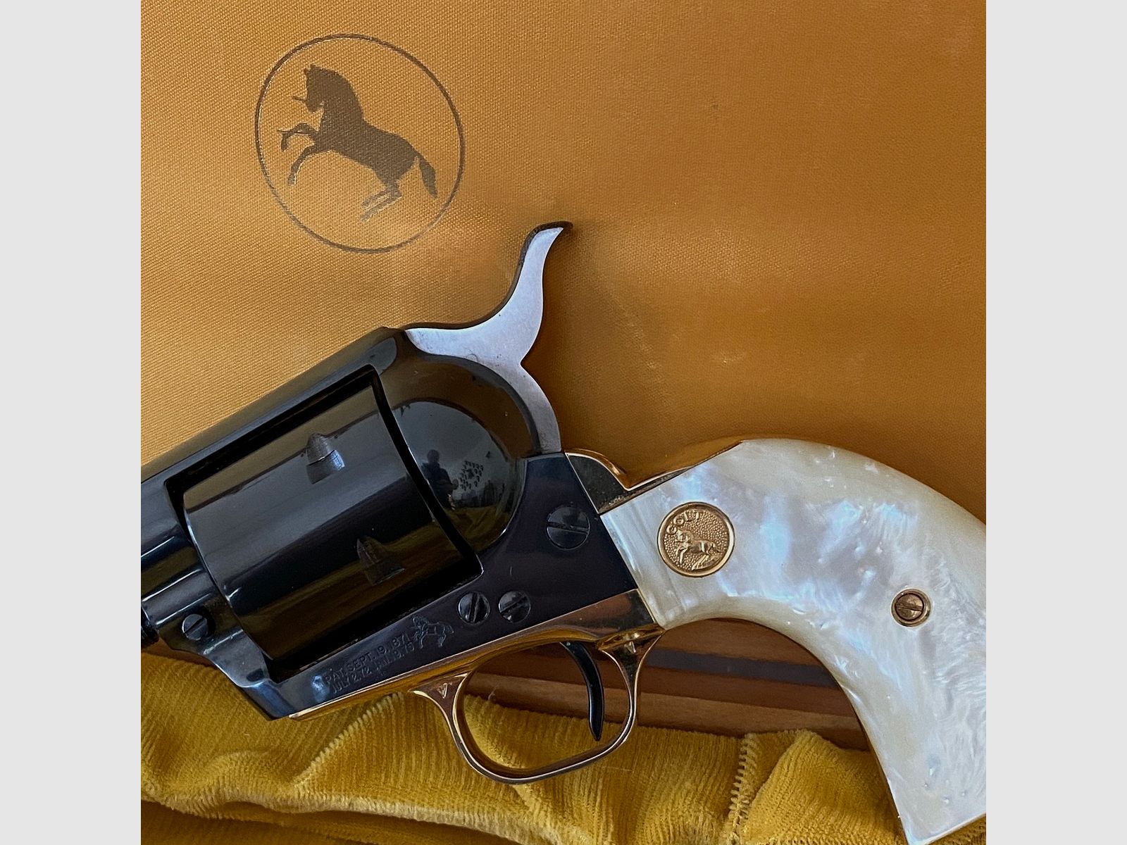 COLT SAA .45 L.C.  Sondermodell 100 Jahre 1863 West Virginia Centennial 1963