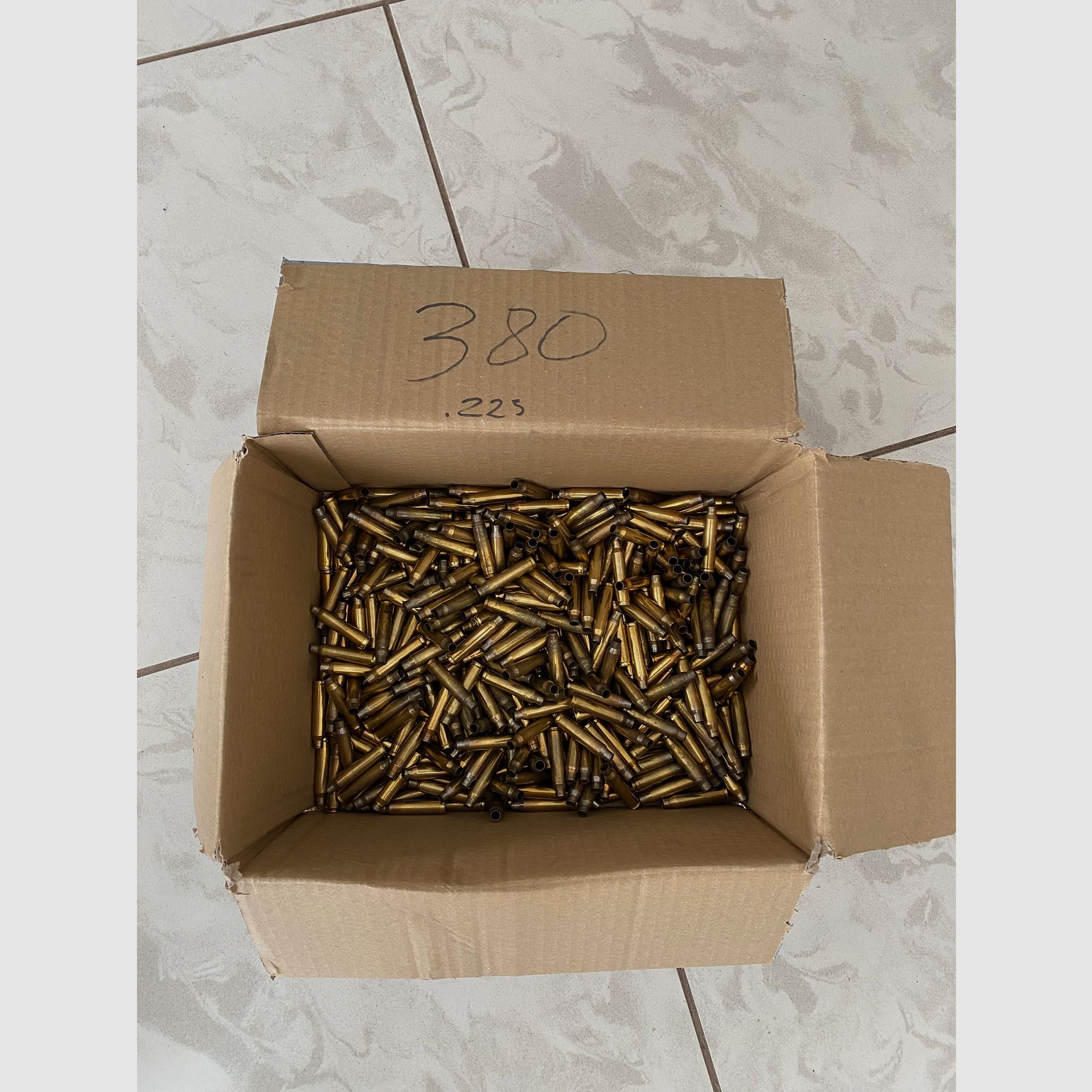 .223 étuis norma s&b 380pcs