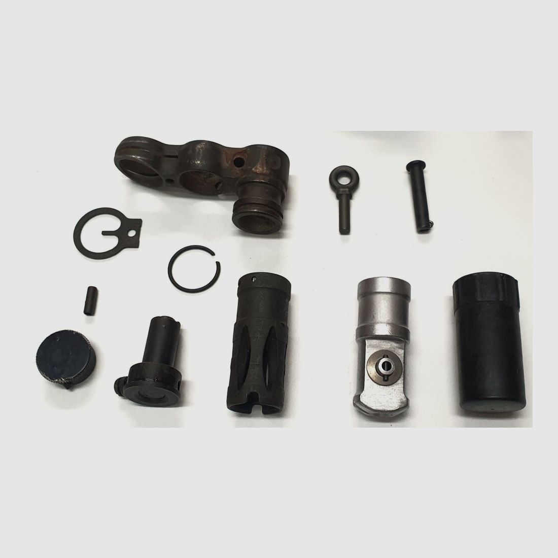 H&K Heckler und Koch GmbH Oberndorf Freier Teilesatz original HK G3 NATO Heckler & Koch inkl. Trapezvorderschaft Olivgrün
