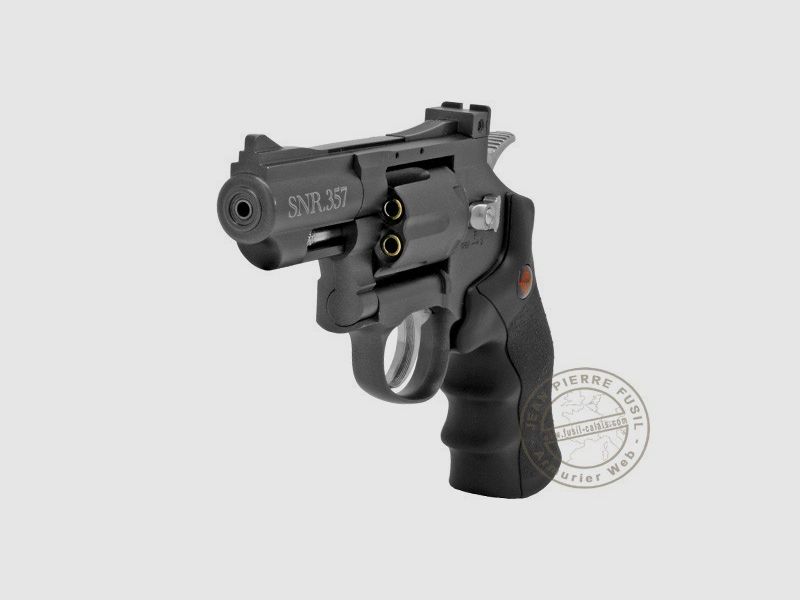 Revolver 4,5 mm CO2 CROSMAN - SNR 357 - Lauf 2,5'' (2,5 Joule), Bild 3 von 5