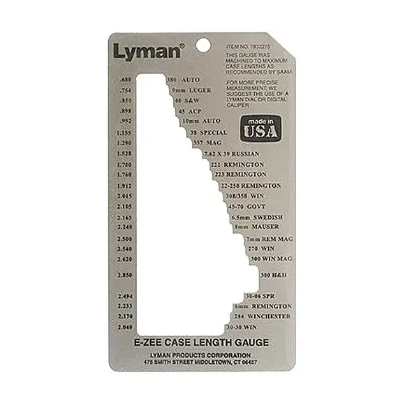 Jauge Lyman E-Zee Case Gauge