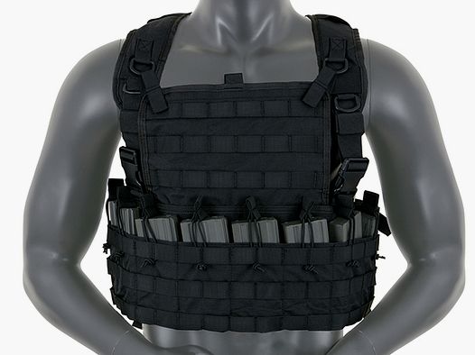 Tactical Rifleman Chest Rig - Black [8FIELDS]
