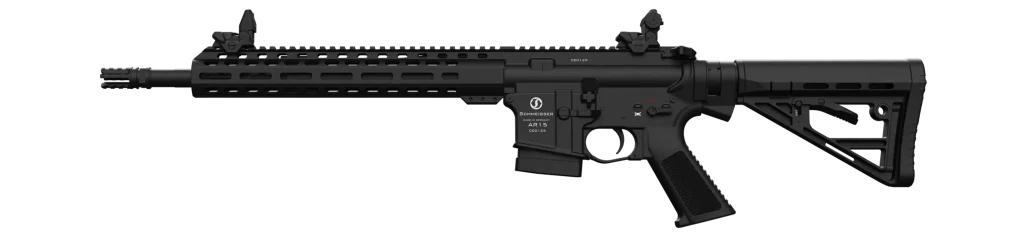 Schmeisser – Halbauto / AR15 / M4FL / Black / 14.5 / .223 Rem, Bild 1 von 3