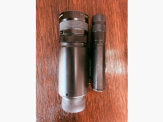 Wolf III dispositivo di visione notturna con illuminatore IR 75mW regolabile