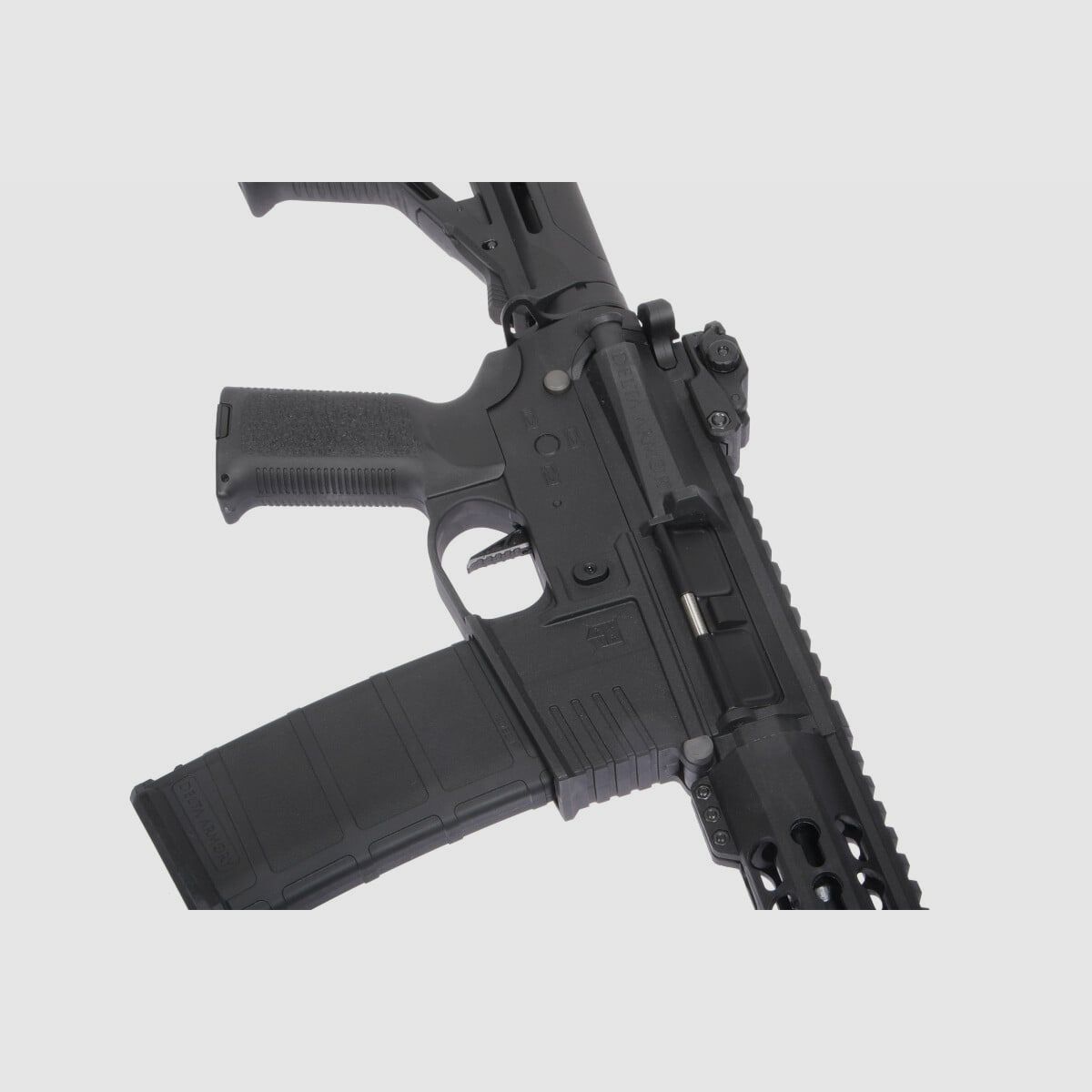 AR15 KeyMod 10 Calowe CHARLIE EAGLE ETU Czarny S-AEG Karabin Airsoft Wolny od 18 Lat | Delta Armory