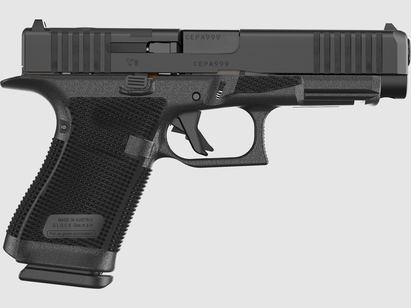 Glock Pistole G49 Gen6 OR FS 9mm Luger 4,5″ / 114 mm 15+1, Standard Crossover