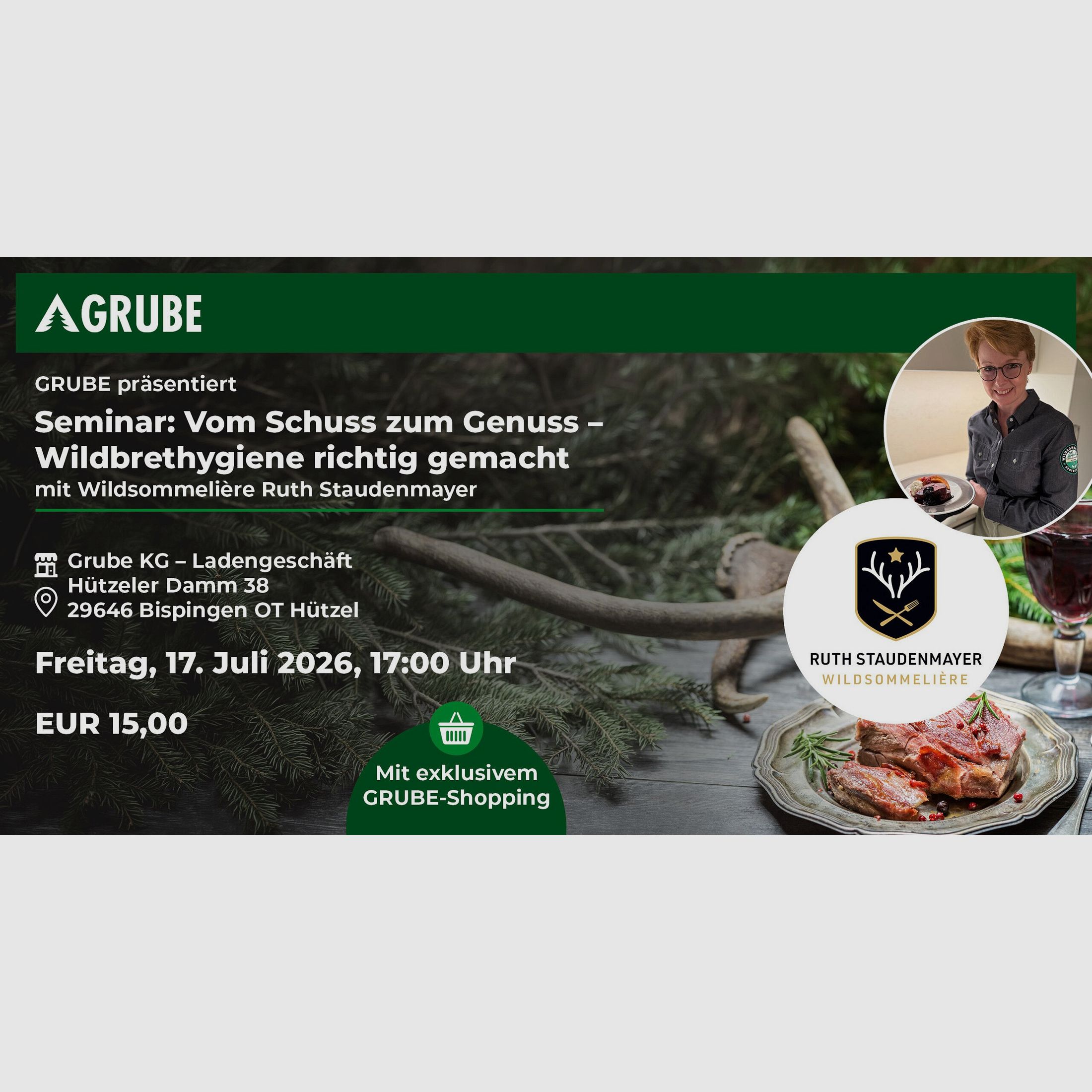 Ticket - Wild Sommelier Ruth Staudenmayer, 17.07.2026