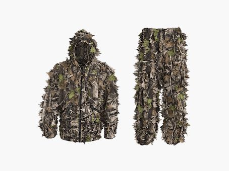 5etta Blad Camouflage Jas + Broek - XS