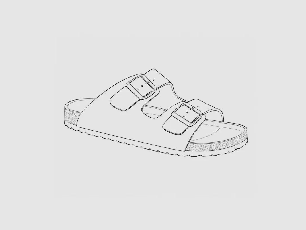 Sandalias Tristan de doble tira ajustable marrón talla 40 a 45, imagen 12 de 13