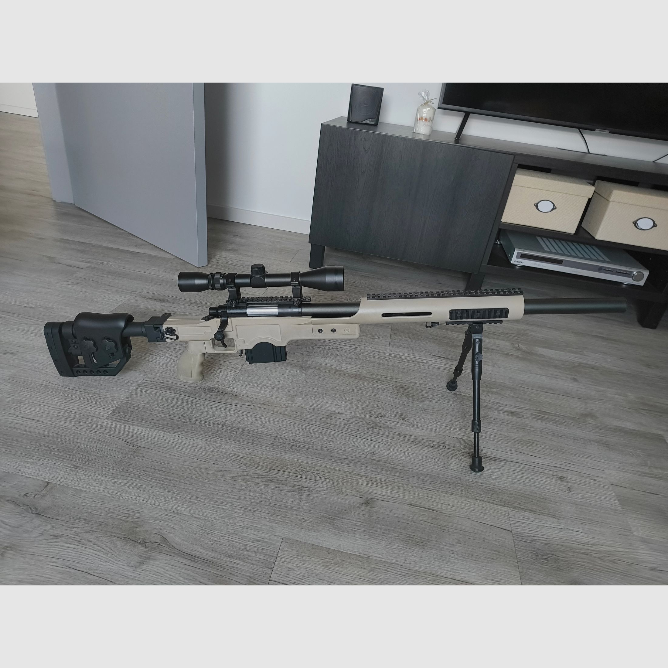 Bien MB4410D Remington MSR Réparation-Airsoft Ressort 1,7 Joule 6mm BB