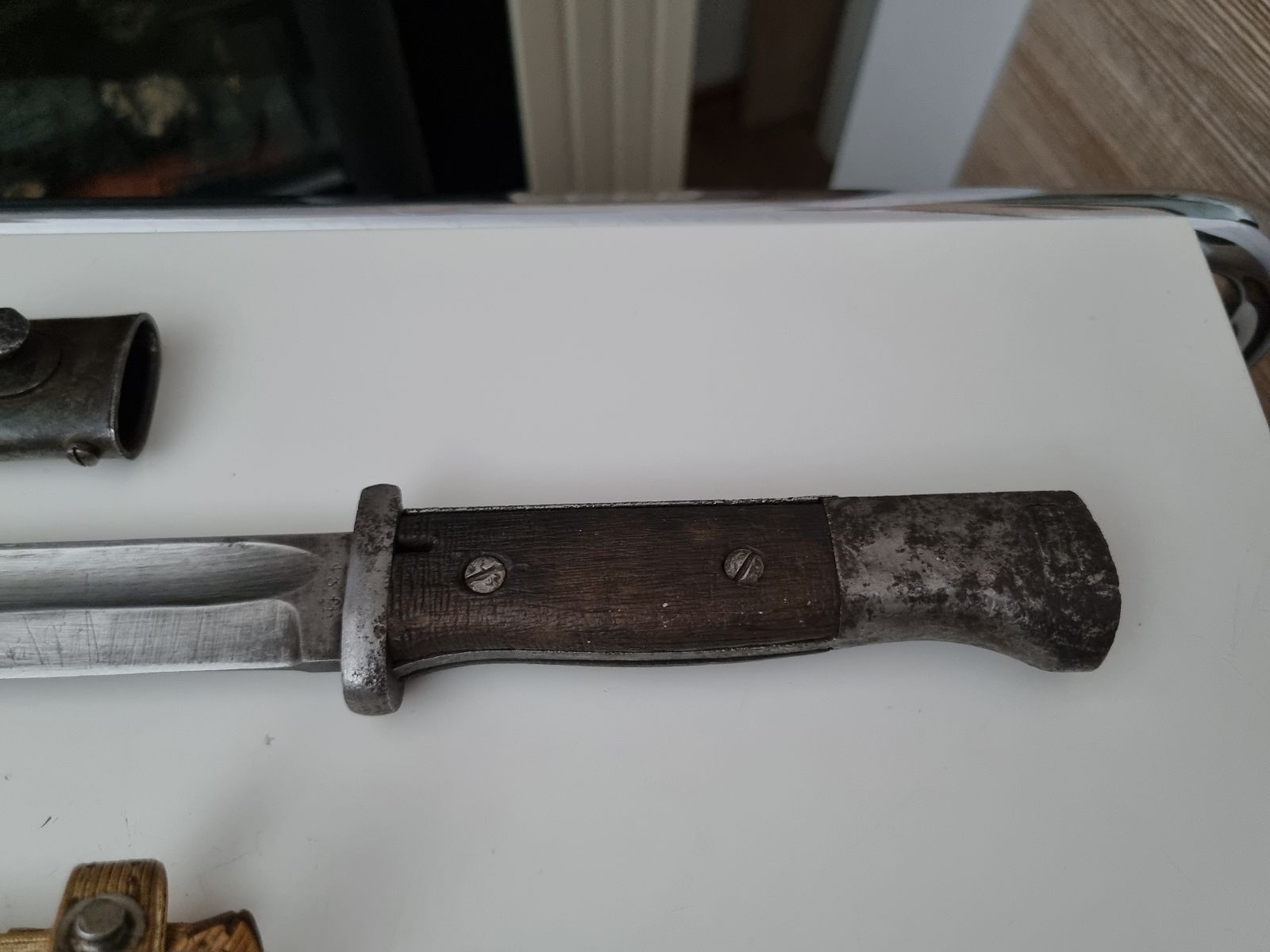 3x Bajonett, Dolch, Messer