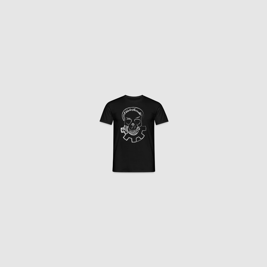 blackrifles skull - Männer T-Shirt Taubenblau