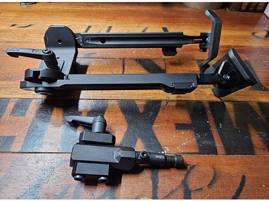 Fortmeier Bipod H210 6H, 3 positions with Picatinny adapter
