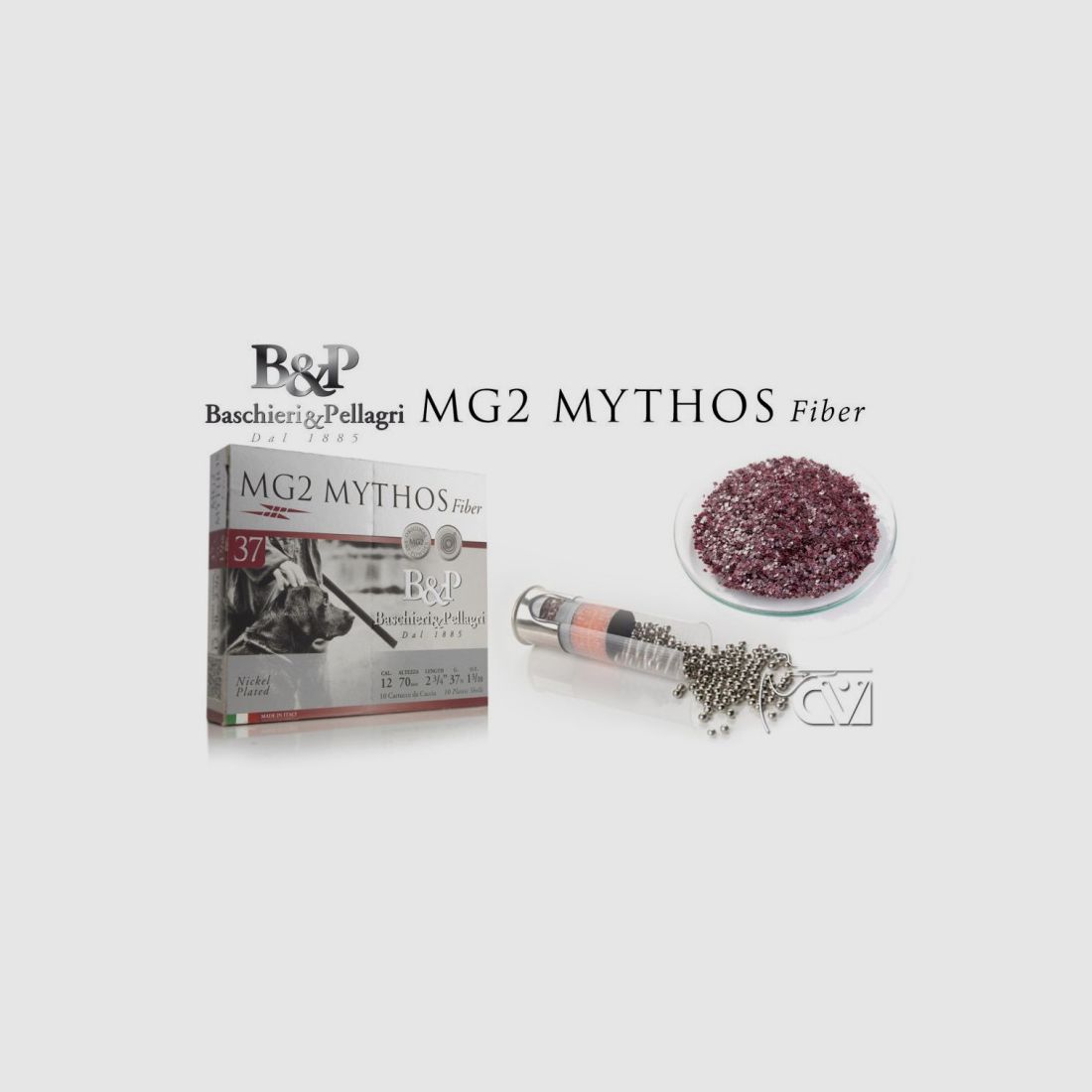 BASCHIERI CARTUCHOS MG2 MYTHOS C12