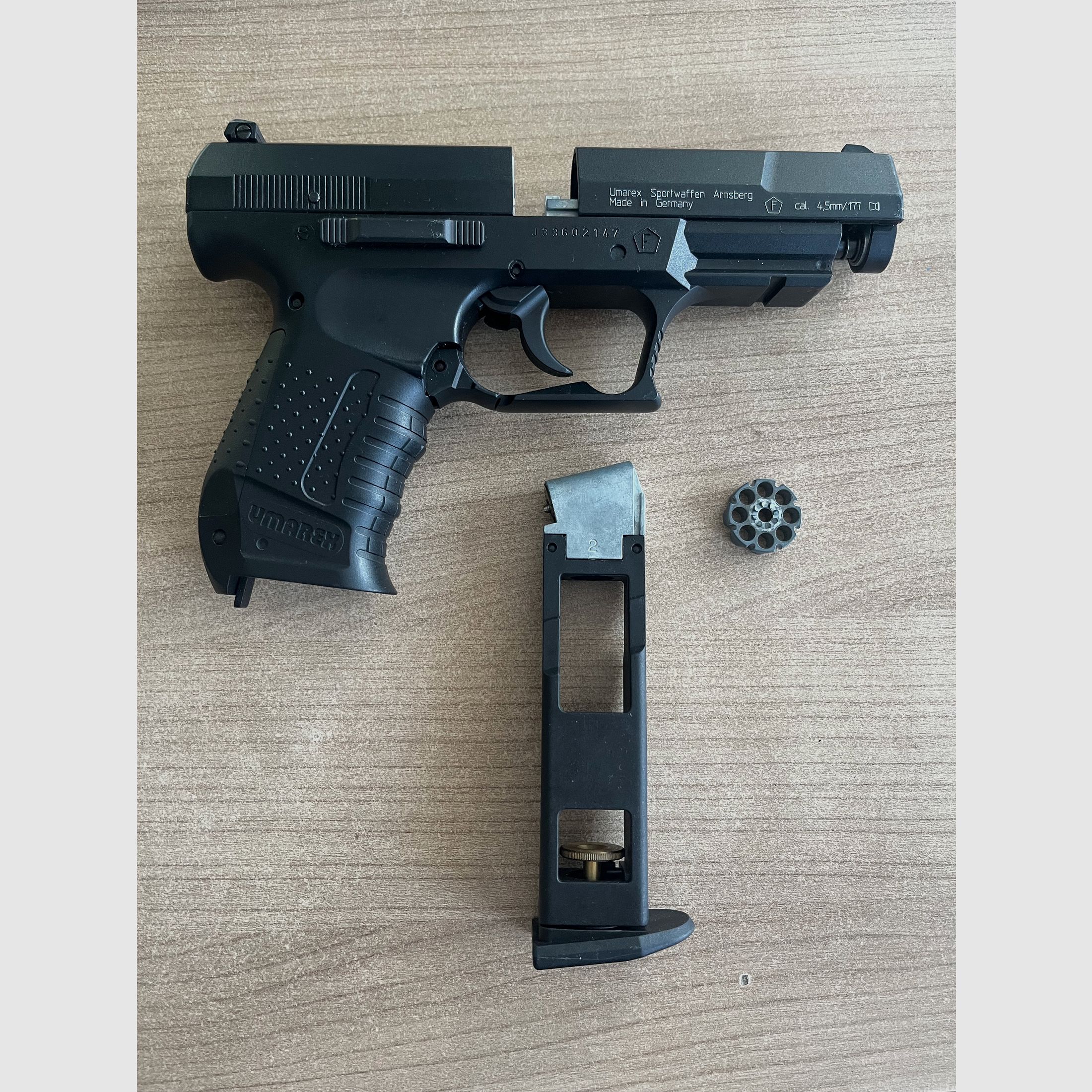 Umarex CPS CO2 pistol caliber 4.5