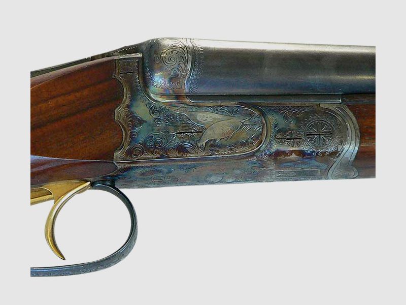 Fucile ad ancia, Bernhard Merkel Suhl, Cal. 16/70