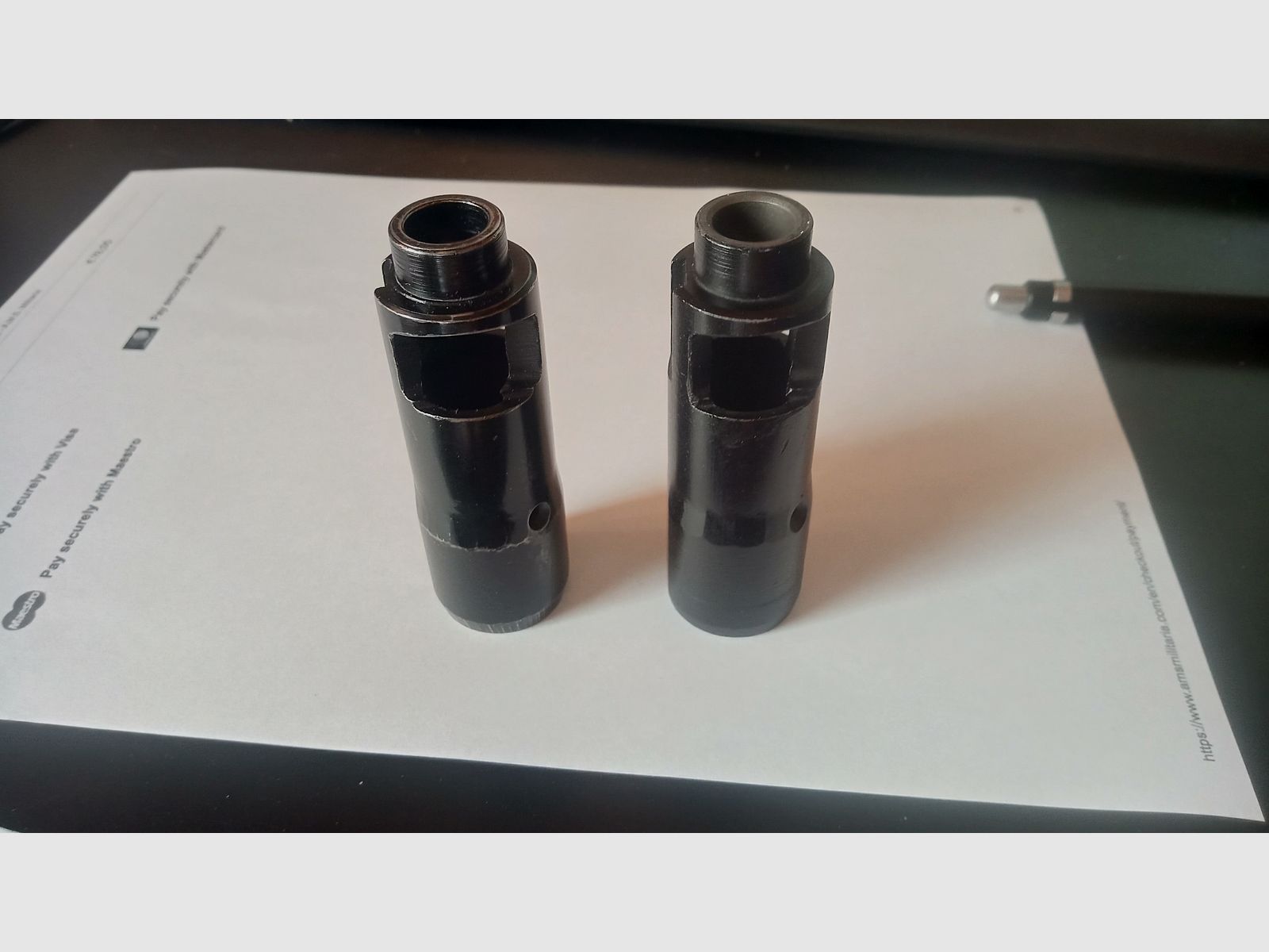 Offerta di scambio: Originale Izhmash AK-74 Flash Hider 7,62 e 5,45/.223 per Arsenal Flash Hider // Kalashnikov russa 24x1,5 mm filetto destro freno di bocca soppressore di fiammata