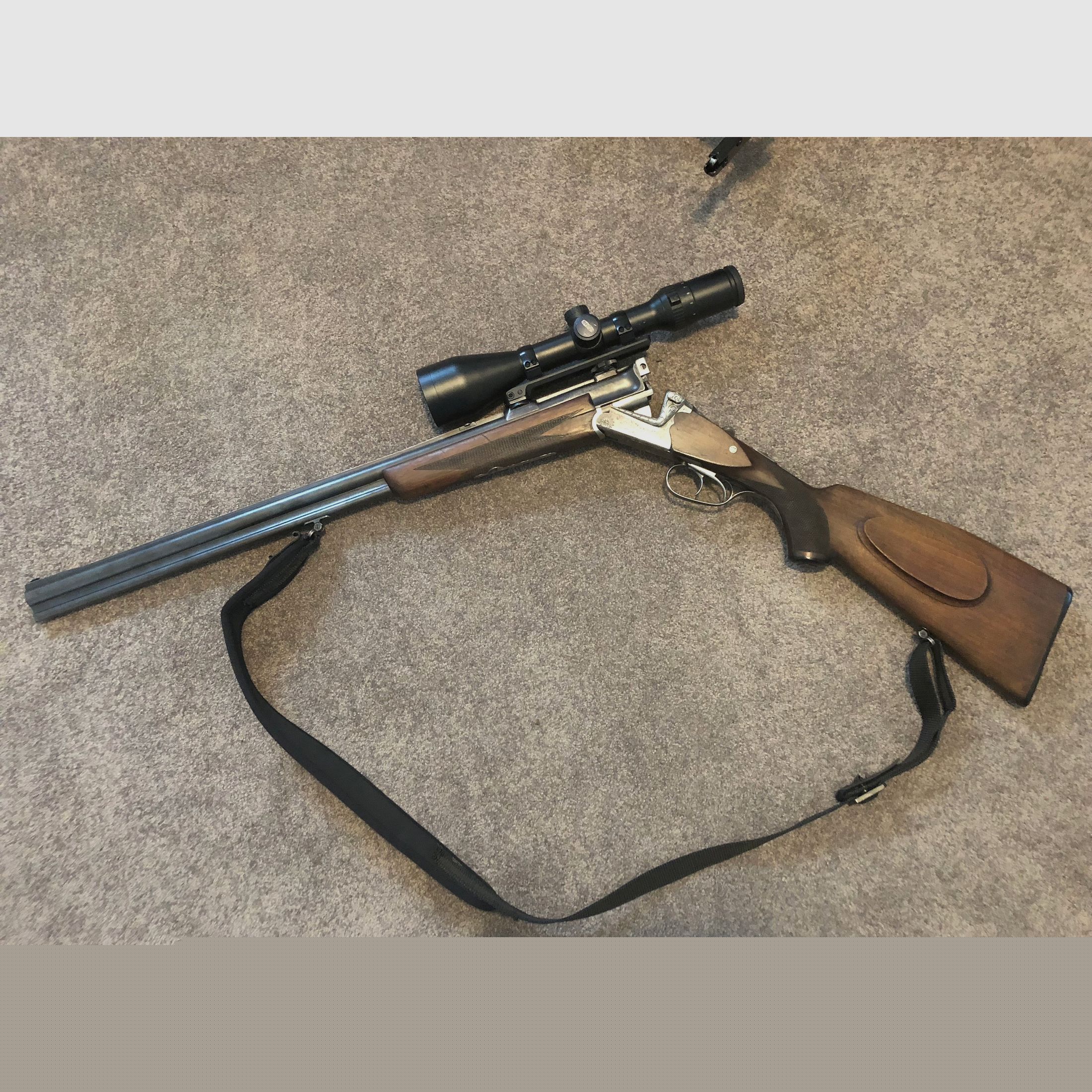 Bockbüchsflinte BBF Sauer 54 mit Meopta R1r 3-12x56 RD