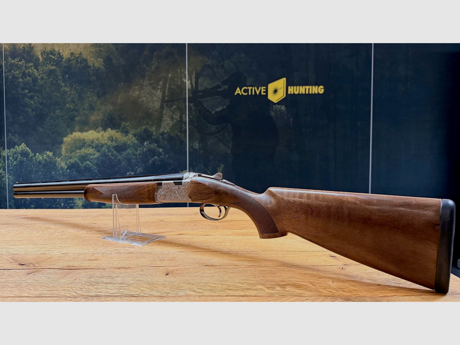 Beretta 686 Silver Pigeon 1 Jacht Bockdoppelflinte / Kaliber 12/76 / LL 71cm