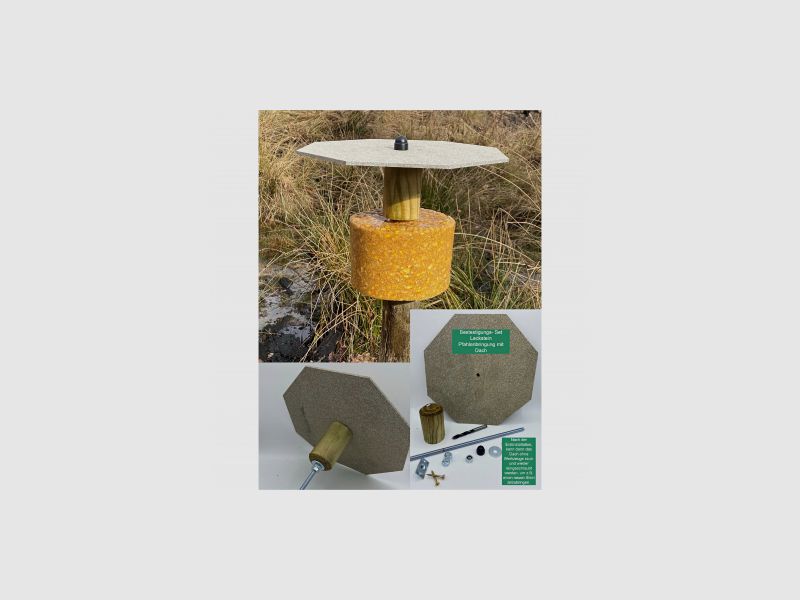 Wildzuiger bevestigingsset voor likstenen |