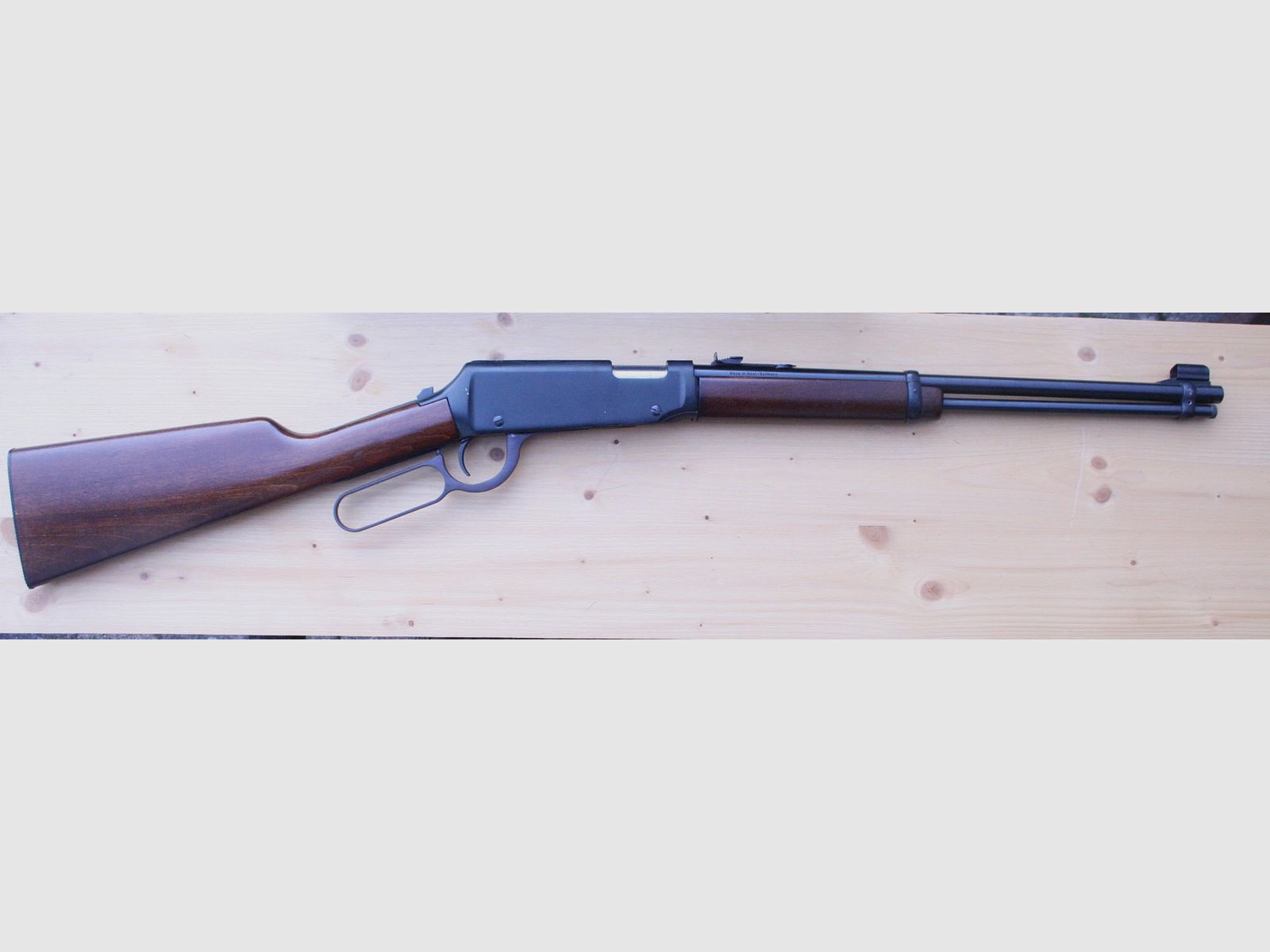 Carabine à air comprimé de collection Erma modèle ELG 10 au look Winchester