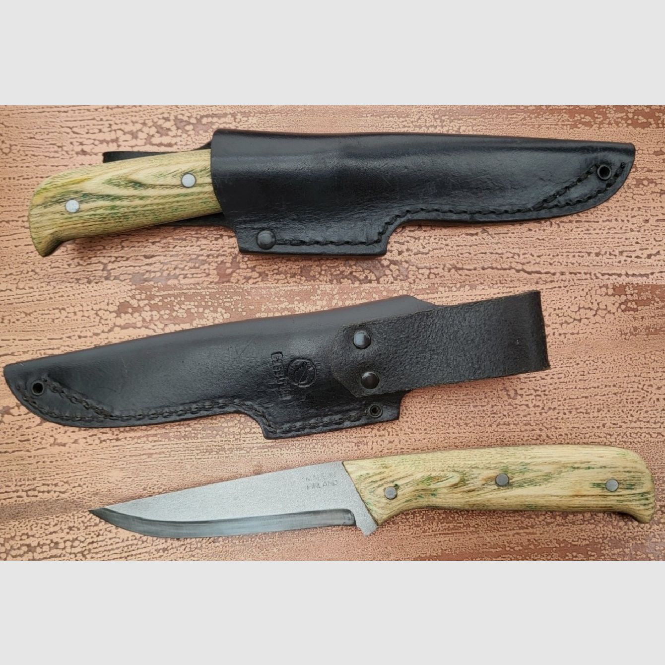 Selbstgebautes einfaches Outdoormesser, Einzelstück