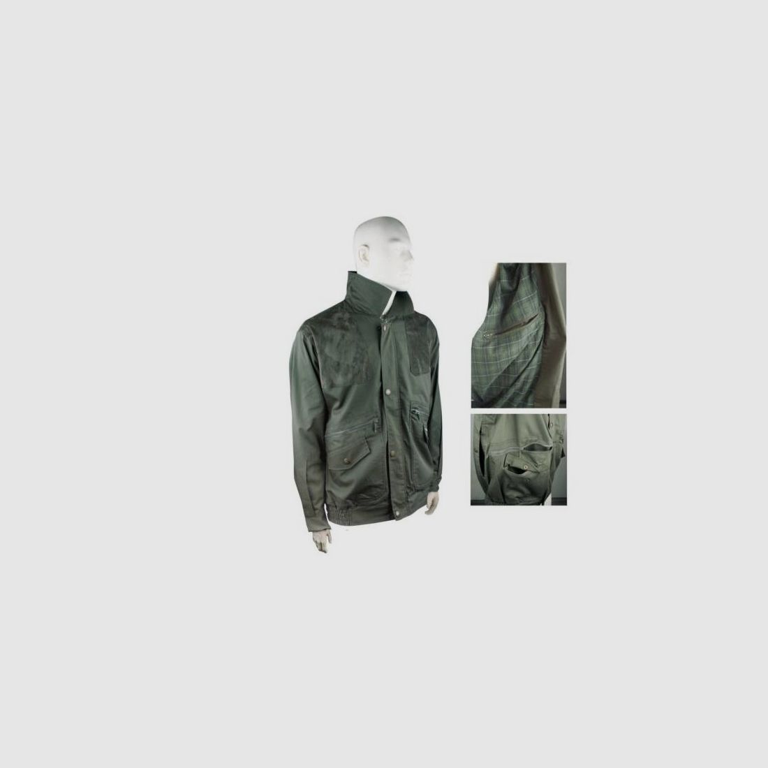 Safari-Sportjacke aus Polycotton
