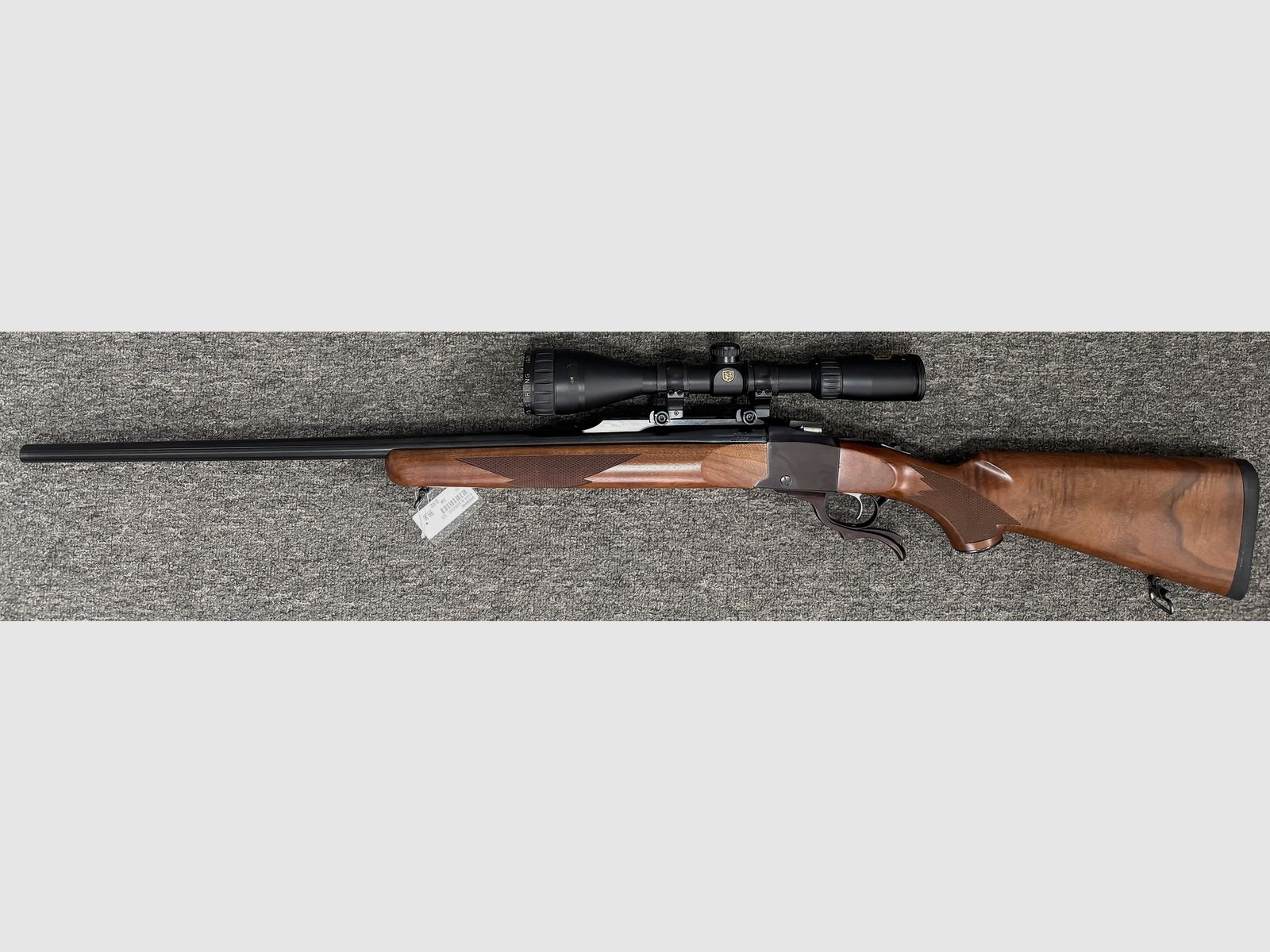Ruger Blockbüchse No.1 jednostrzałowa karabinek .223 z 4-12x42AO