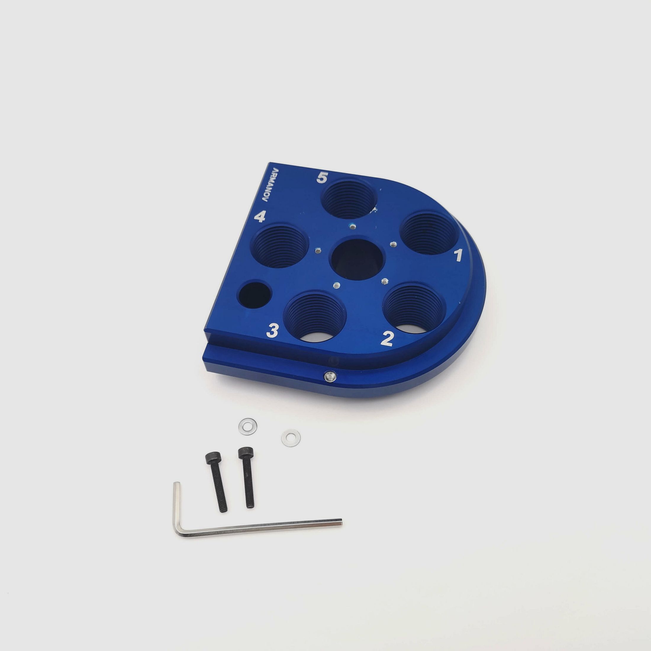 Piastra di testa Armanov per Dillon XL650/XL750 Blu