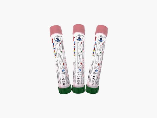 Fumogeno T1 V°D colore Rosa 3 pz